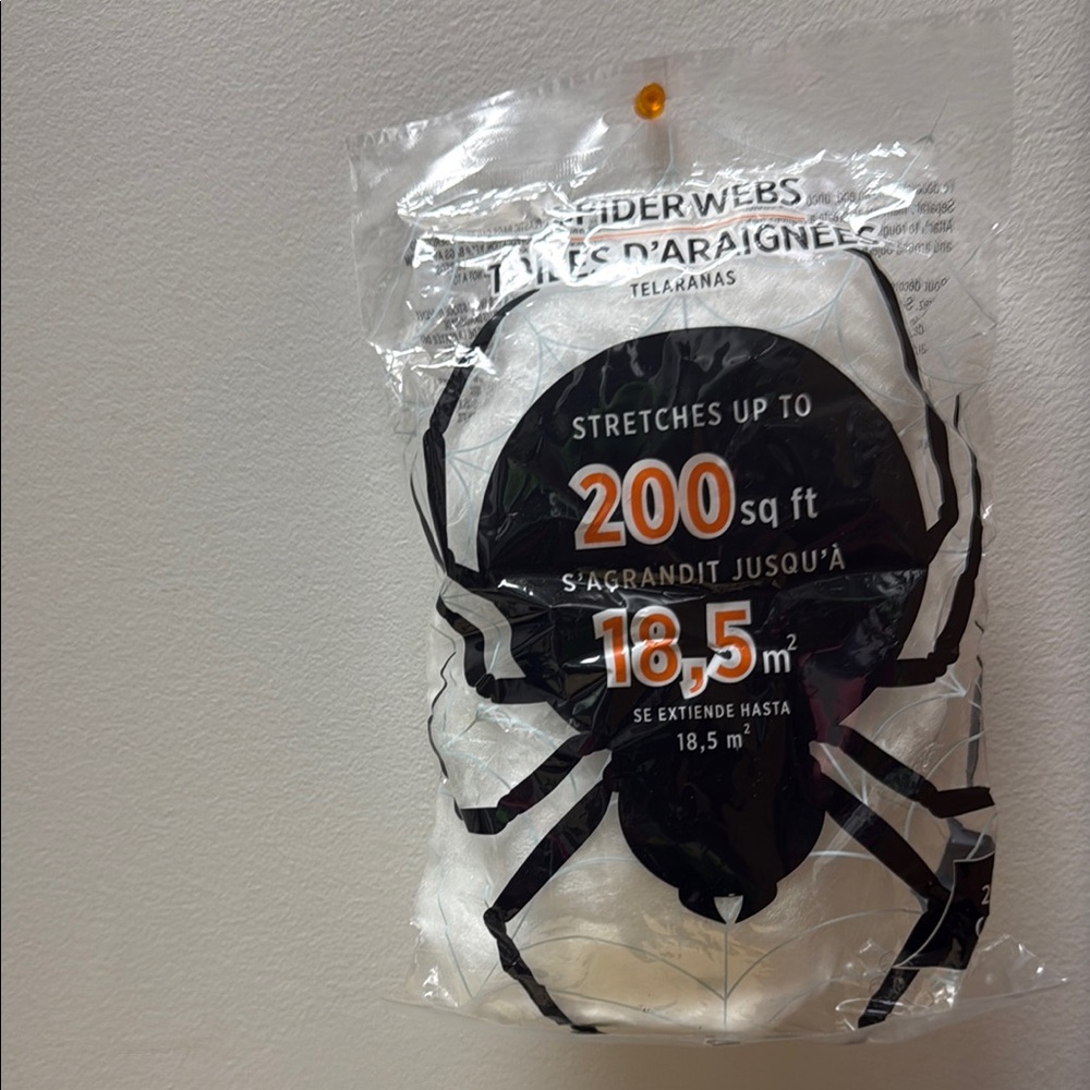 Spider web Halloween decorations